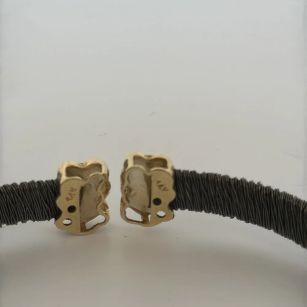 14k mother of pearl bracelet​​